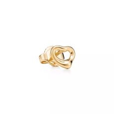 گوشواره طلا تیفانی طرح قلب Open Heart Earrings