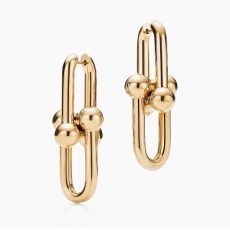 گوشواره طلا تیفانی Extra Large Link Earrings