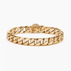 دستبند طلا کرب لینک Curb Link Bracelet