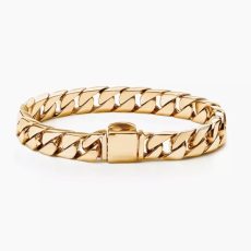 دستبند طلا کرب لینک Curb Link Bracelet