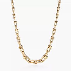 گردنبند طلا تیفانی Graduated Link Necklace
