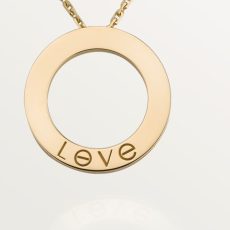 گردنبند طلا کارتیه طرح LOVE NECKLACE